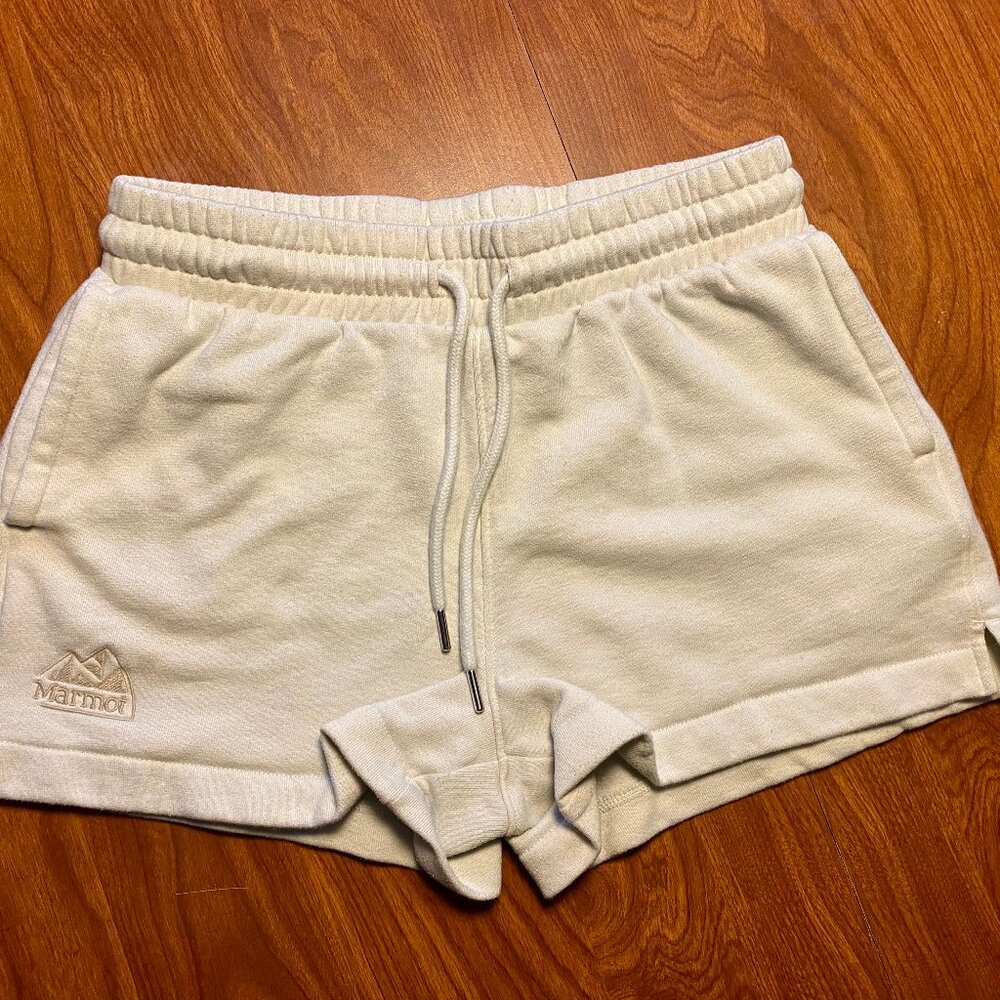 Marmot White Athletic shorts Size Adult XS